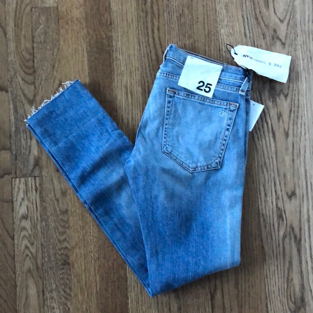 NWT rag & bone Dre Low Rise Boyfriend Jeans Size 25